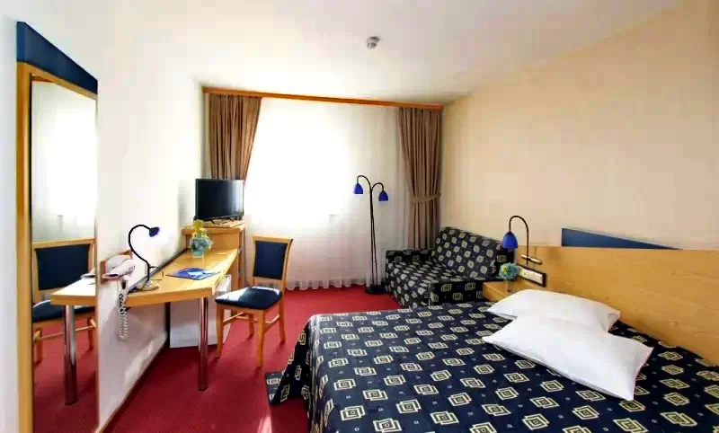 Oradea Cazare | Hotel*** (K1391-6) Imaginea poate fi supusă drepturilor de autor. Se recomandă contactarea titularului drepturilor.