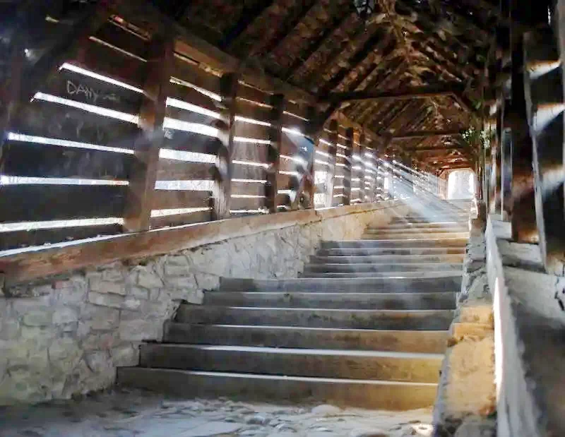 Scările acoperite - Sighișoara