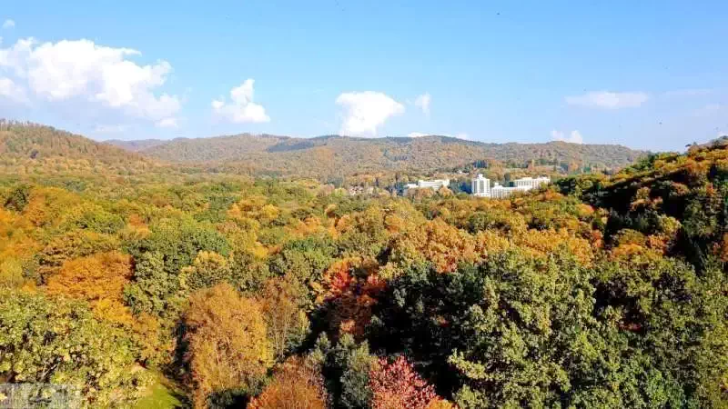 Sovata toamna - vedere de pasare