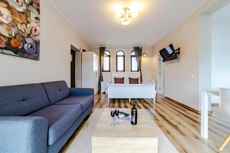 Bușteni Cazare | Hotel-apartament (K1583-89) Imaginea poate fi supusă drepturilor de autor. Se recomandă contactarea titularului drepturilor.