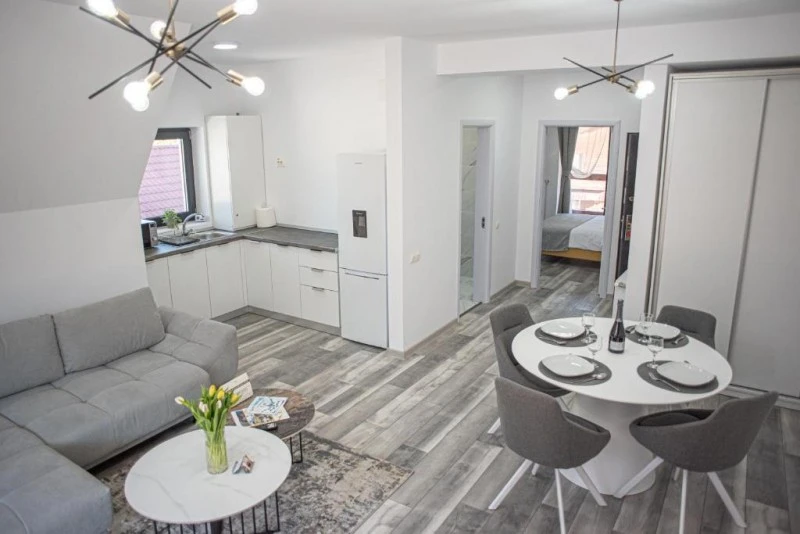 Bușteni Cazare | Hotel-apartament (K1585-68) Imaginea poate fi supusă drepturilor de autor. Se recomandă contactarea titularului drepturilor.