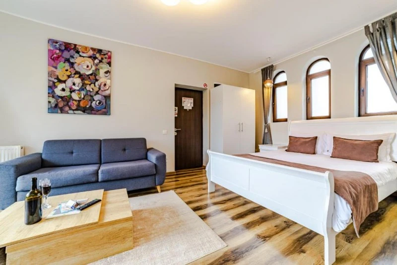 Bușteni Szállás | Hotel‑apartman (K1582-28) A kép szerzői jogvédelem alatt állhat. Javasolt a kapcsolatfelvétel a jog tulajdonossal.