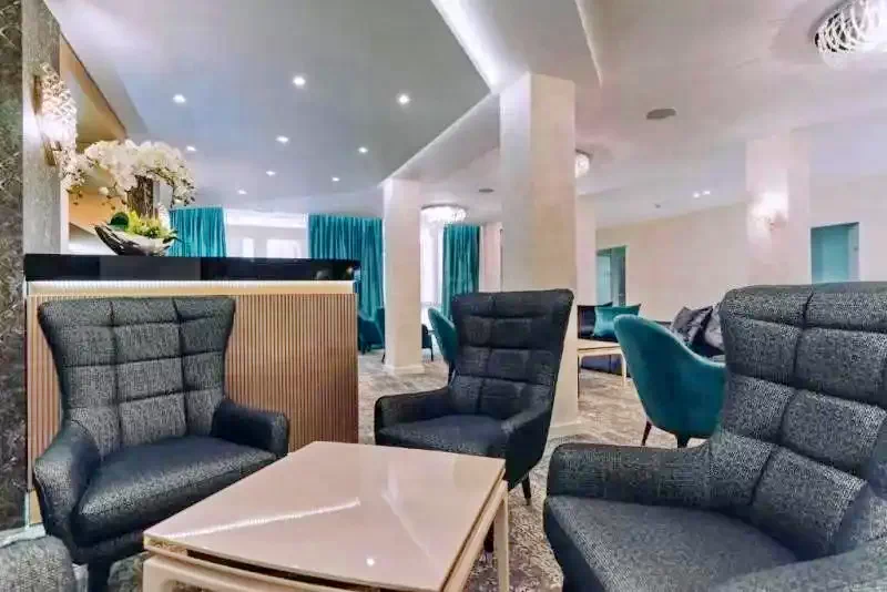 Băile 1 Mai Cazare | Hotel**** (K0755-16) Imaginea poate fi supusă drepturilor de autor. Se recomandă contactarea titularului drepturilor. Băile 1 Mai Cazare | Hotel**** (K0755-16) Imaginea poate fi supusă drepturilor de autor. Se recomandă contactarea titularului drepturilor.