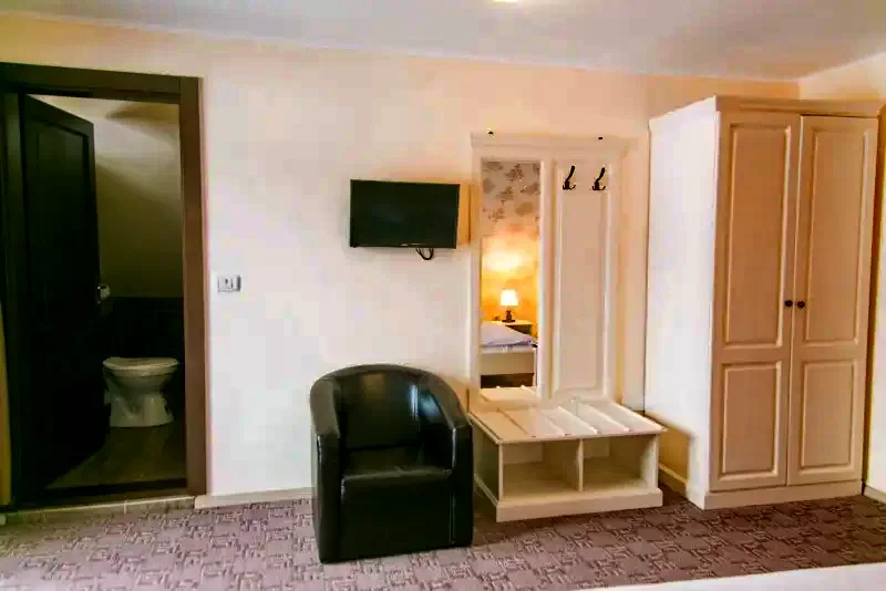 Sâmbăta de Sus Cazare | Hotel*** (K0789-36) Imaginea poate fi supusă drepturilor de autor. Se recomandă contactarea titularului drepturilor. Sâmbăta de Sus Cazare | Hotel*** (K0789-36) Imaginea poate fi supusă drepturilor de autor. Se recomandă contactarea titularului drepturilor.